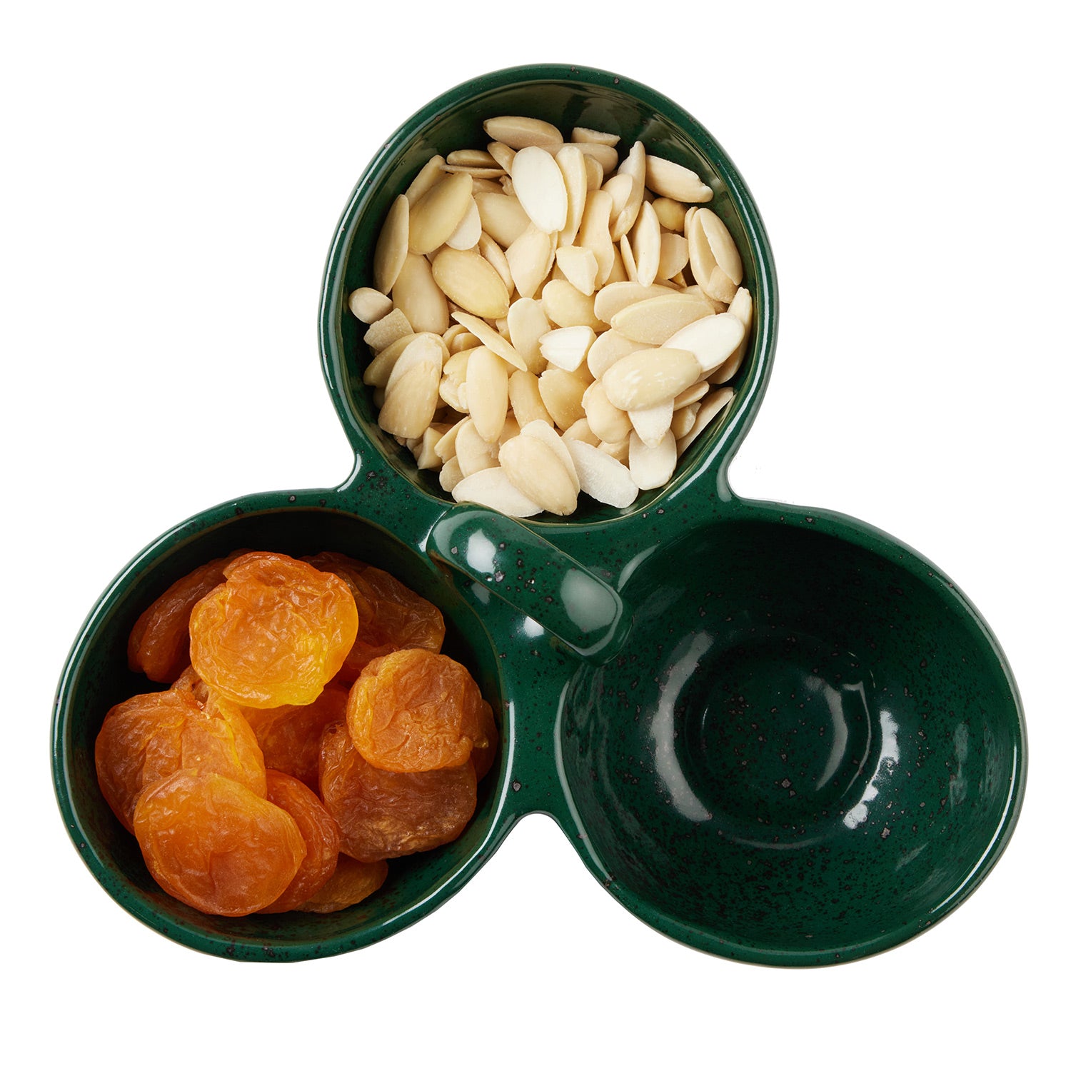 Desmond Dark Green Triple Nut Dish - Thumbnail 4