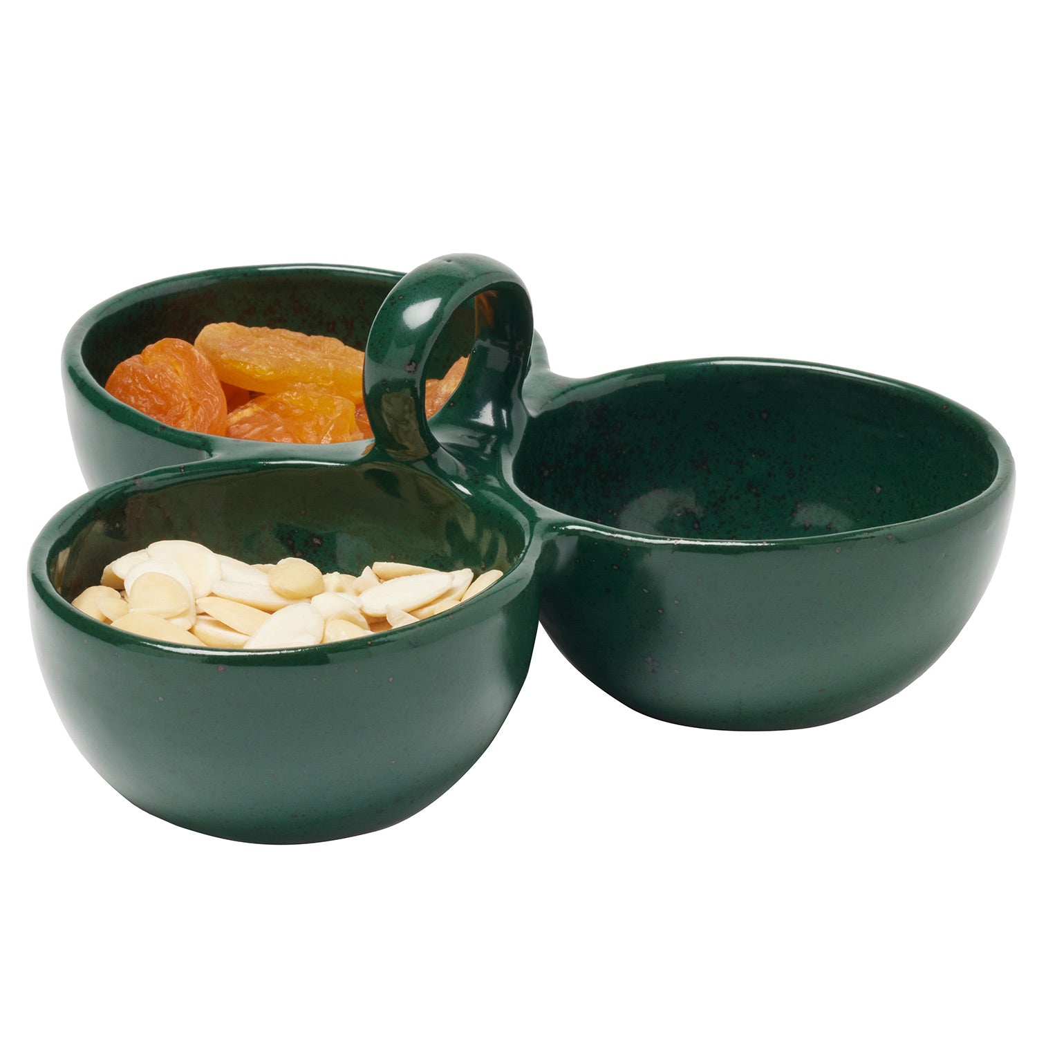 Desmond Dark Green Triple Nut Dish - Thumbnail 3
