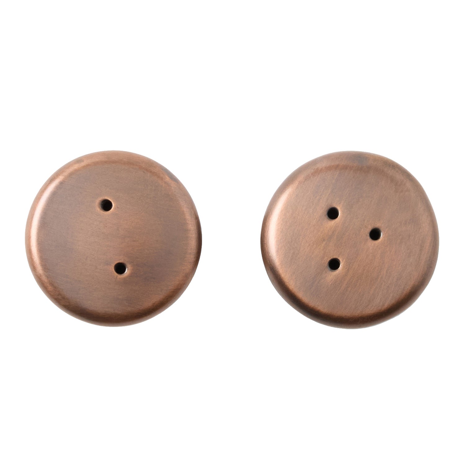 Duke Bronze Set of 2 Mini Salt and Pepper Shakers - Thumbnail 2