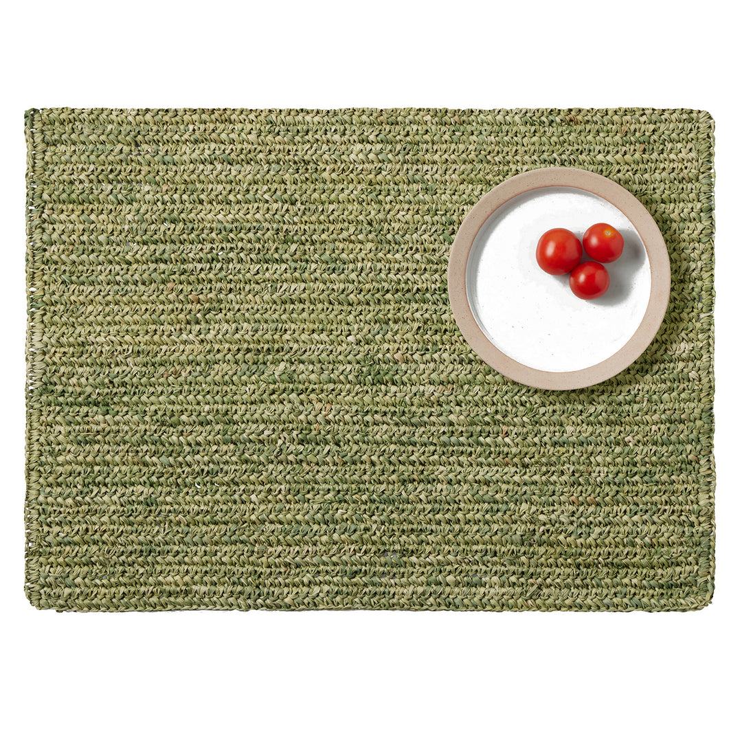 Emmy Green Crochet Placemats Set Of 4 (Rectangle)