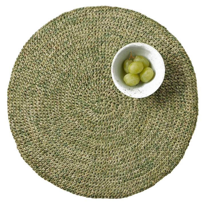 Emmy Green Crochet Placemats Set Of 4 (Round)