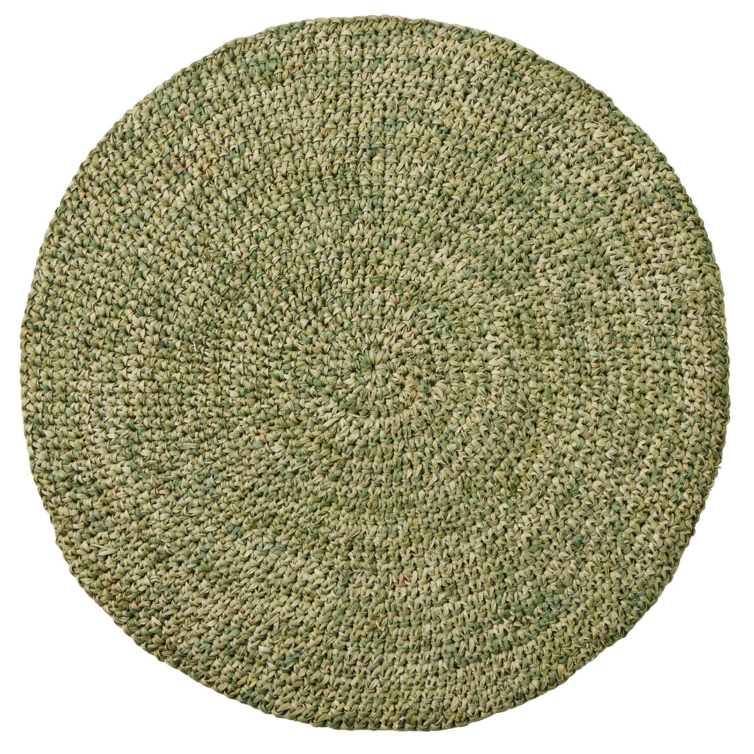 Emmy Green Crochet Placemats Set Of 4 (Round)