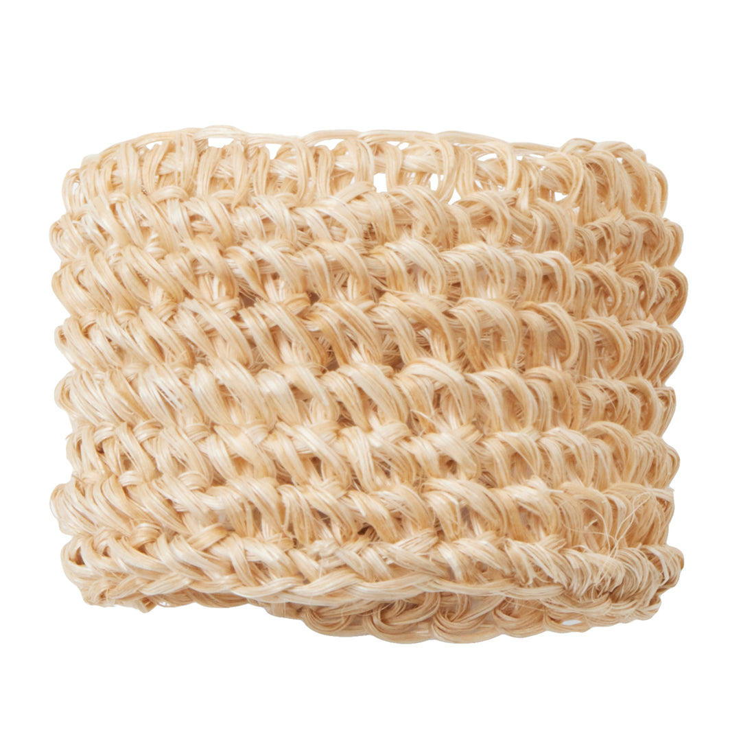 Emmy Natural Crochet Napkin Rings Set Of