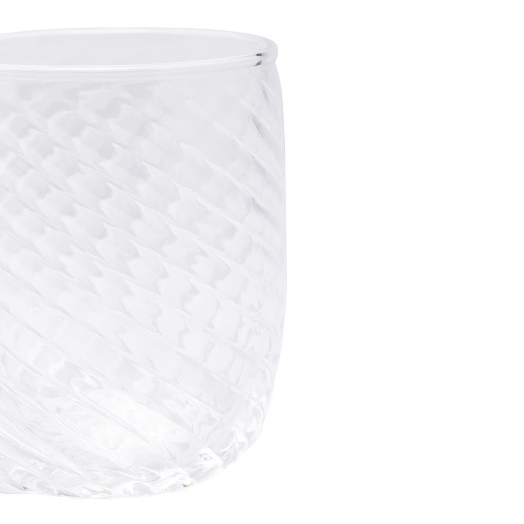 Florence Clear Hand Blown Tumbler Glasses Set/6