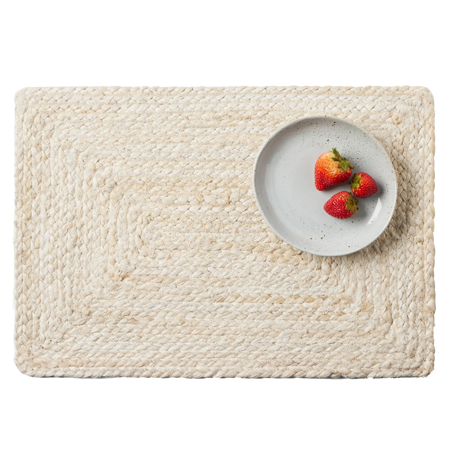 Grant Ivory Jute Placemats - Thumbnail 4