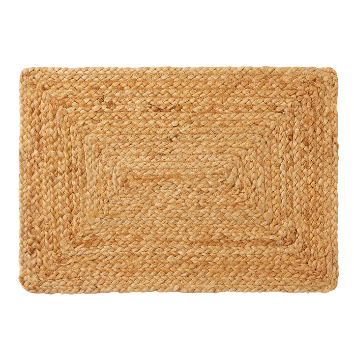 Grant Natural Jute Placemats Set Of 4 (Rectangle)