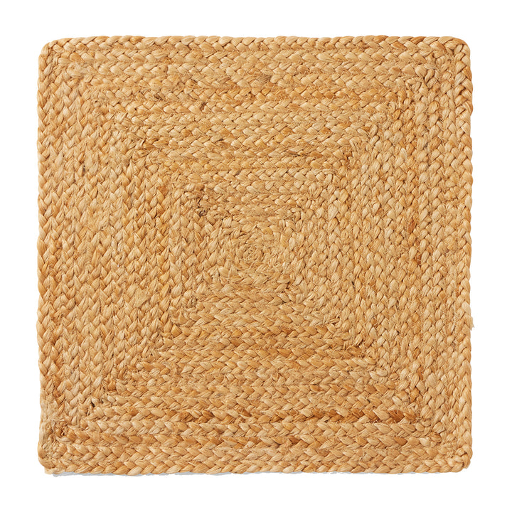 Grant Natural Jute Placemats Set Of 4 (Square)