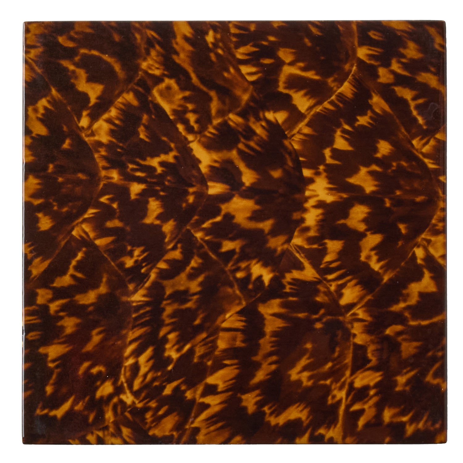 Hartley Faux Tortoise High Gloss Coasters - Thumbnail 4