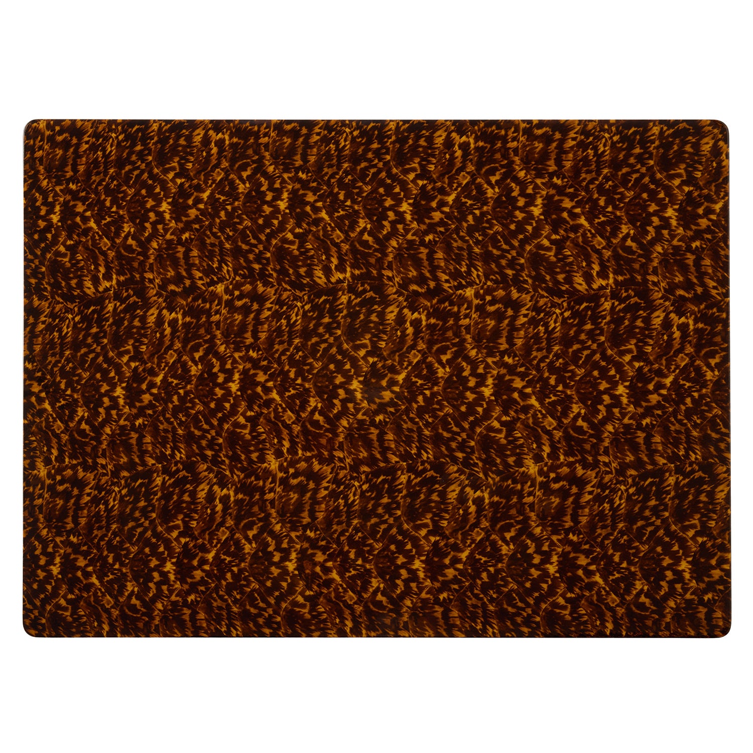 Hartley Faux Tortoise High Gloss Rectangular Placemats