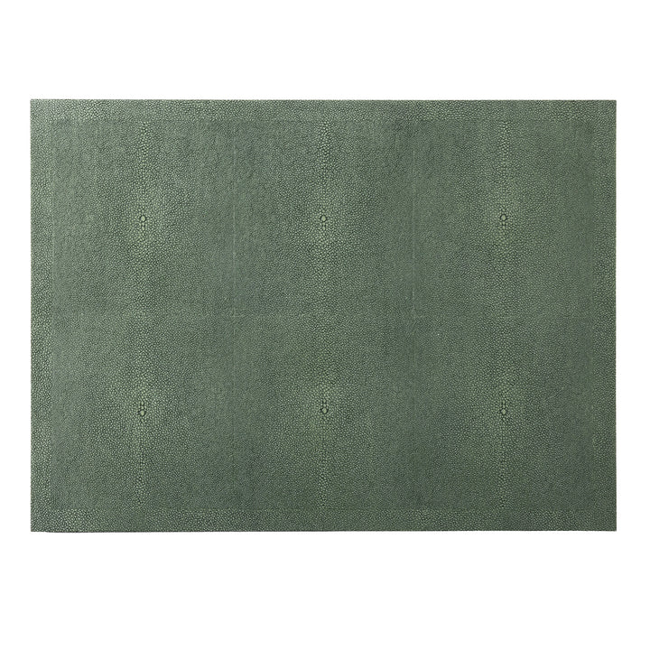 Henry Faux Shagreen Juniper Placemats Set Of 2 (Rectangle)
