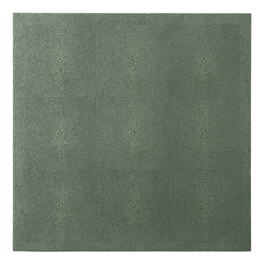 Henry Faux Shagreen Juniper Placemats Set Of 2 (Square)