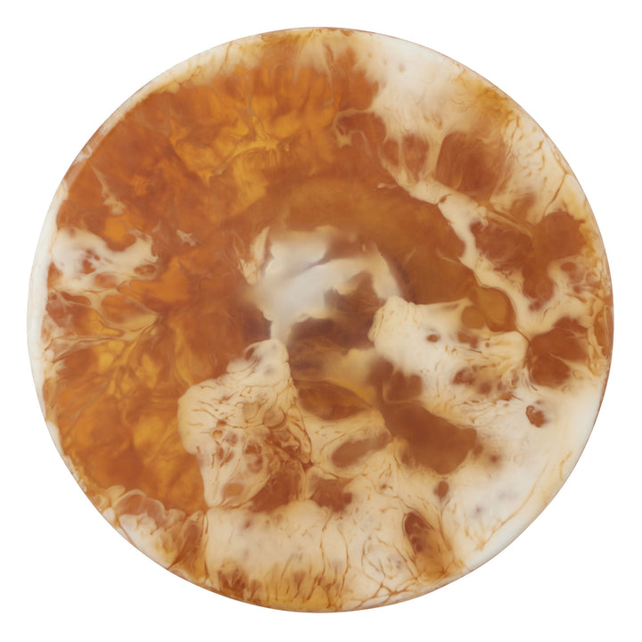 Hugo Amber Swirled Resin Cake Stand