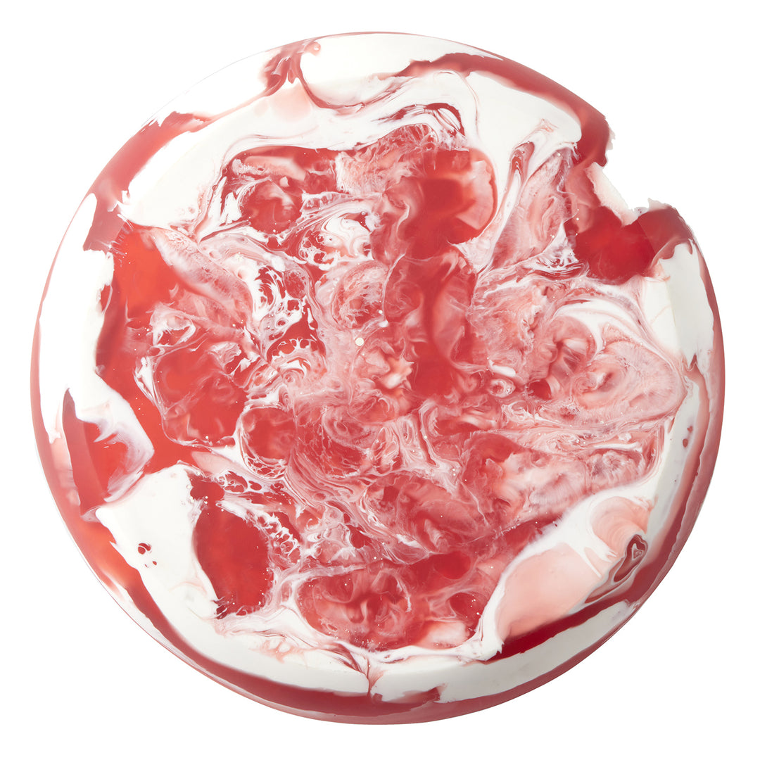 Hugo Berry Swirled Resin Large Serving Bowl