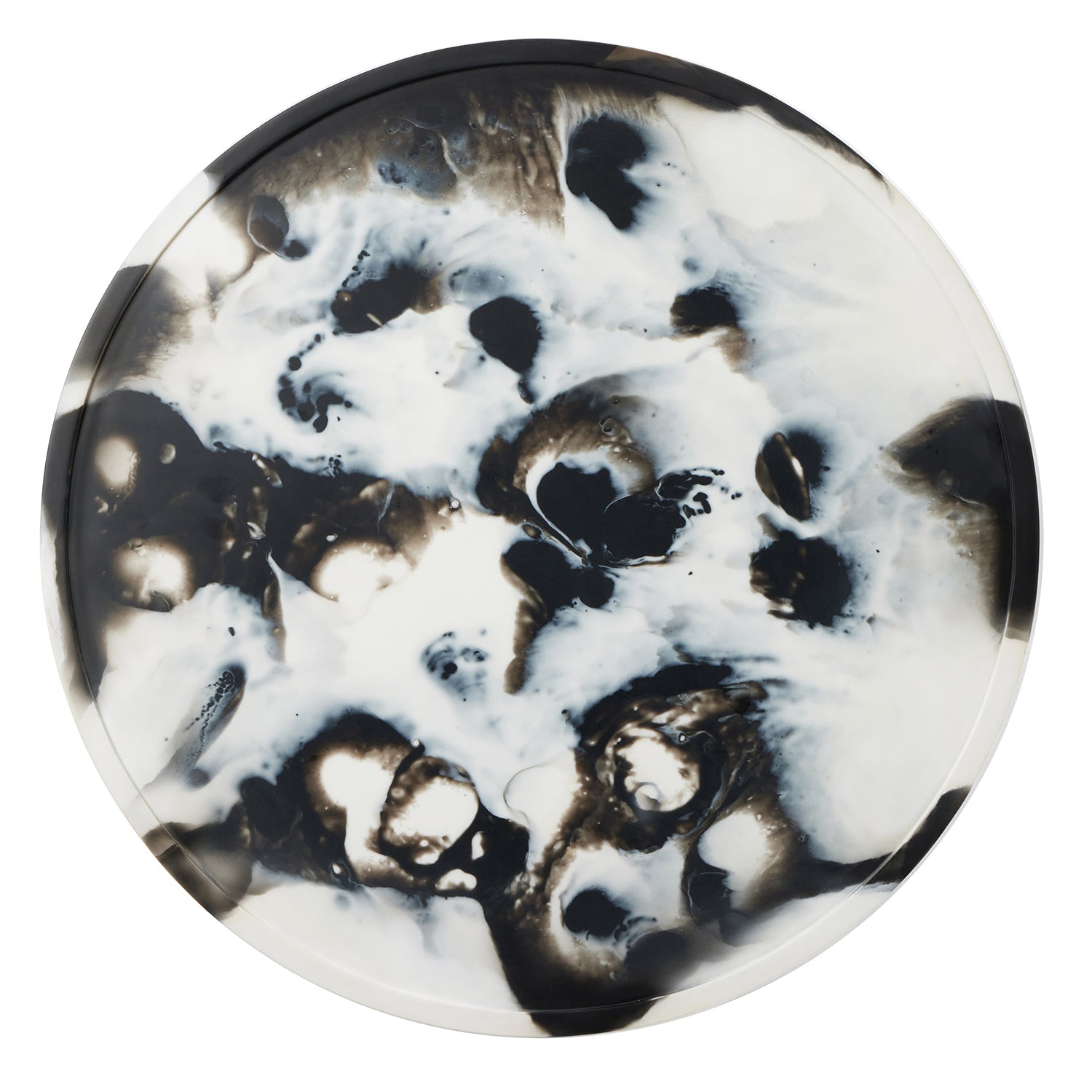Hugo Black Swirled Lazy Susan - Thumbnail 2
