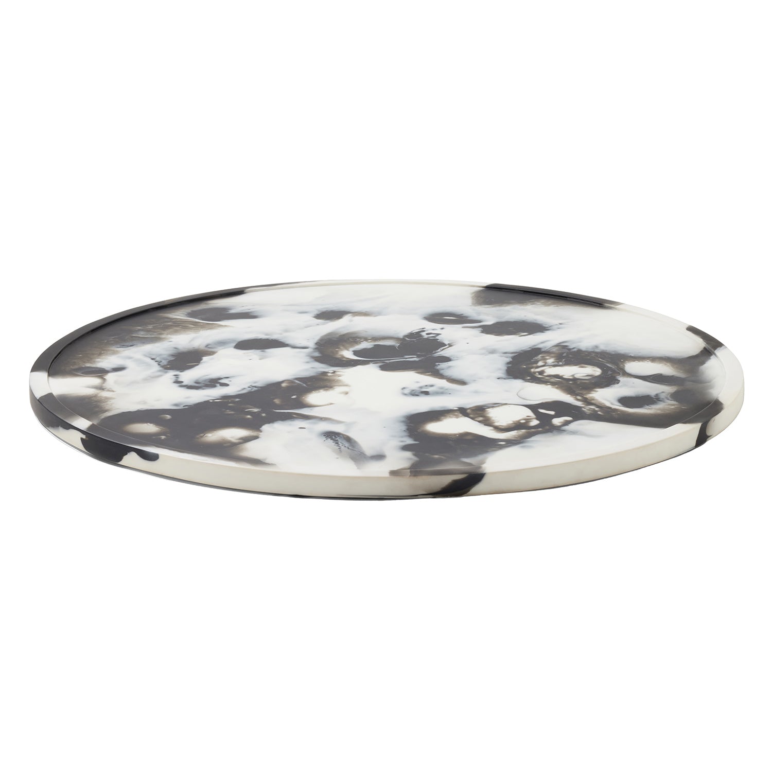 Hugo Black Swirled Lazy Susan - Thumbnail 3