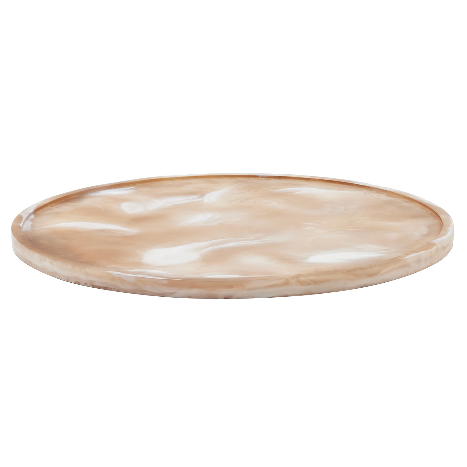 Hugo Brown Swirled Lazy Susan - Thumbnail 5