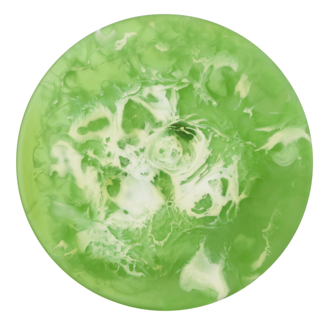 Hugo Green Swirled Resin Cake Stand