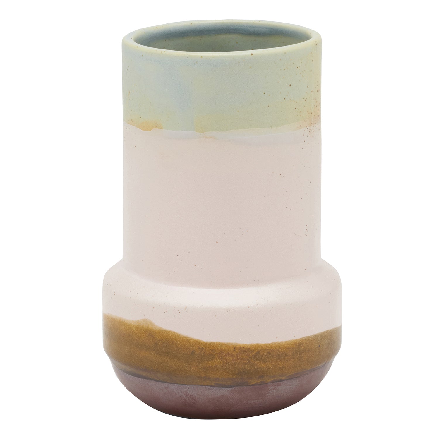 Iona Multi Colors Stoneware Vase Set/3 - Thumbnail 3