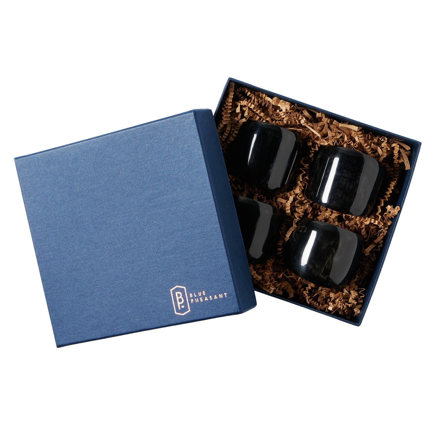 James Black Horn Napkin Rings Set/4 - Thumbnail 2