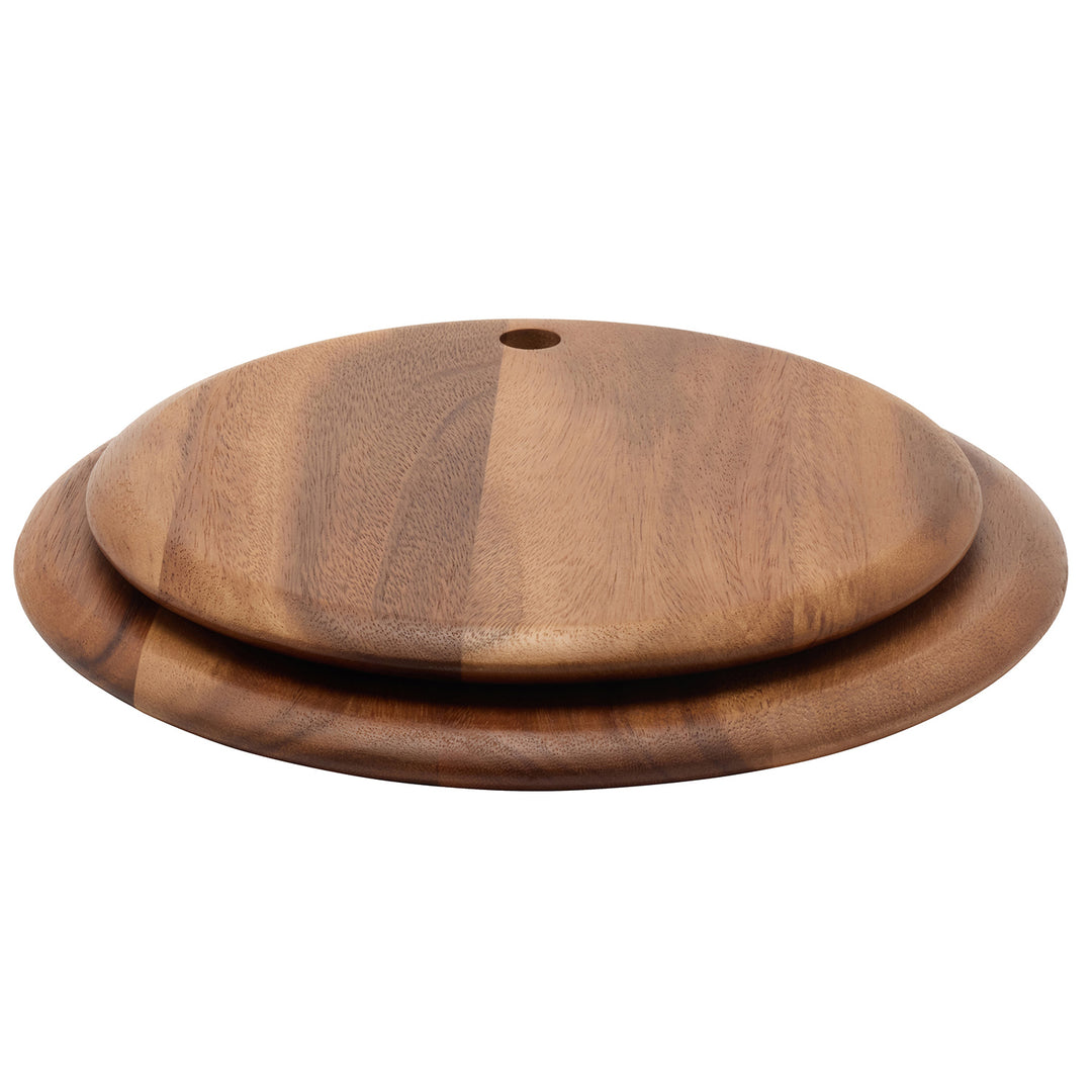 Jameson Natural Round Serving Board Set of Two