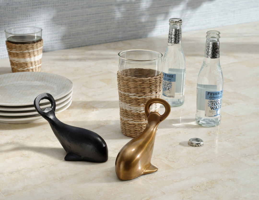 Moby Matte Black Bottle Opener Set/3