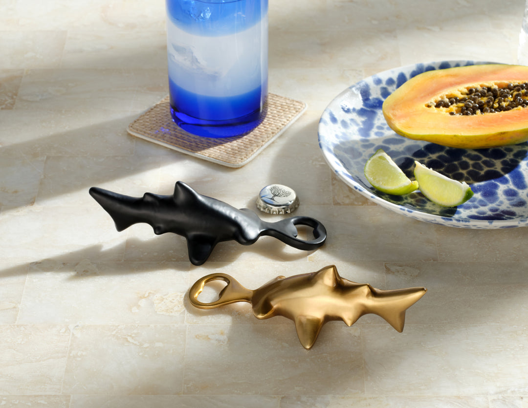Tiago Antique Brass Bottle Opener Set/3