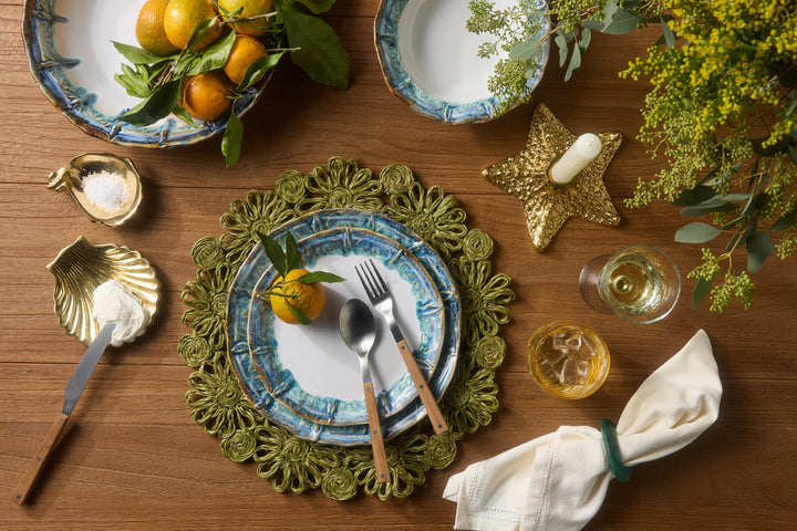 Delara Light Azure Stoneware Dinnerware
