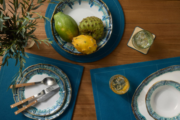 Delara Light Azure Stoneware Dinnerware