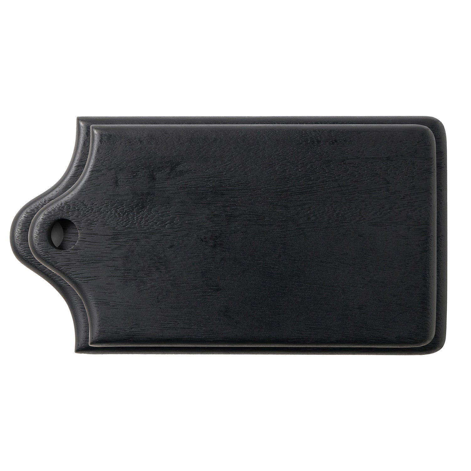 Jasper Ebony Acacia Wood Serving Board Set/2 - Thumbnail 2