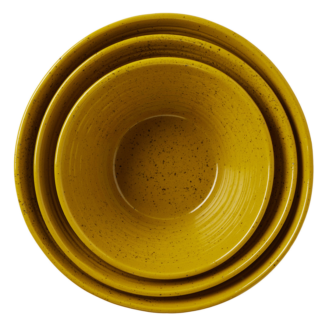 Jules Chartreuse Glaze Serving Bowl Set/3