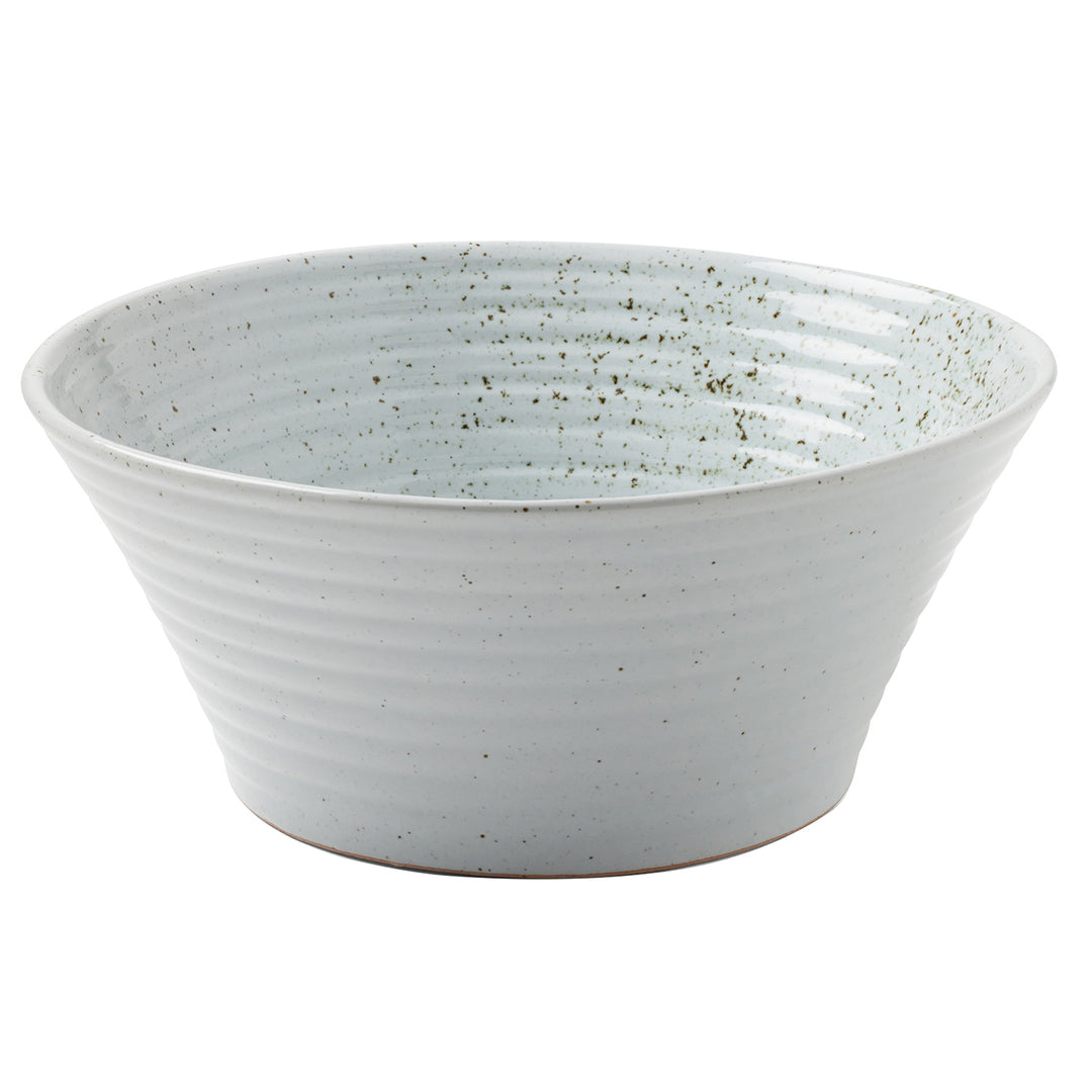 Jules White Salt Glaze Serving Bowl Set/3