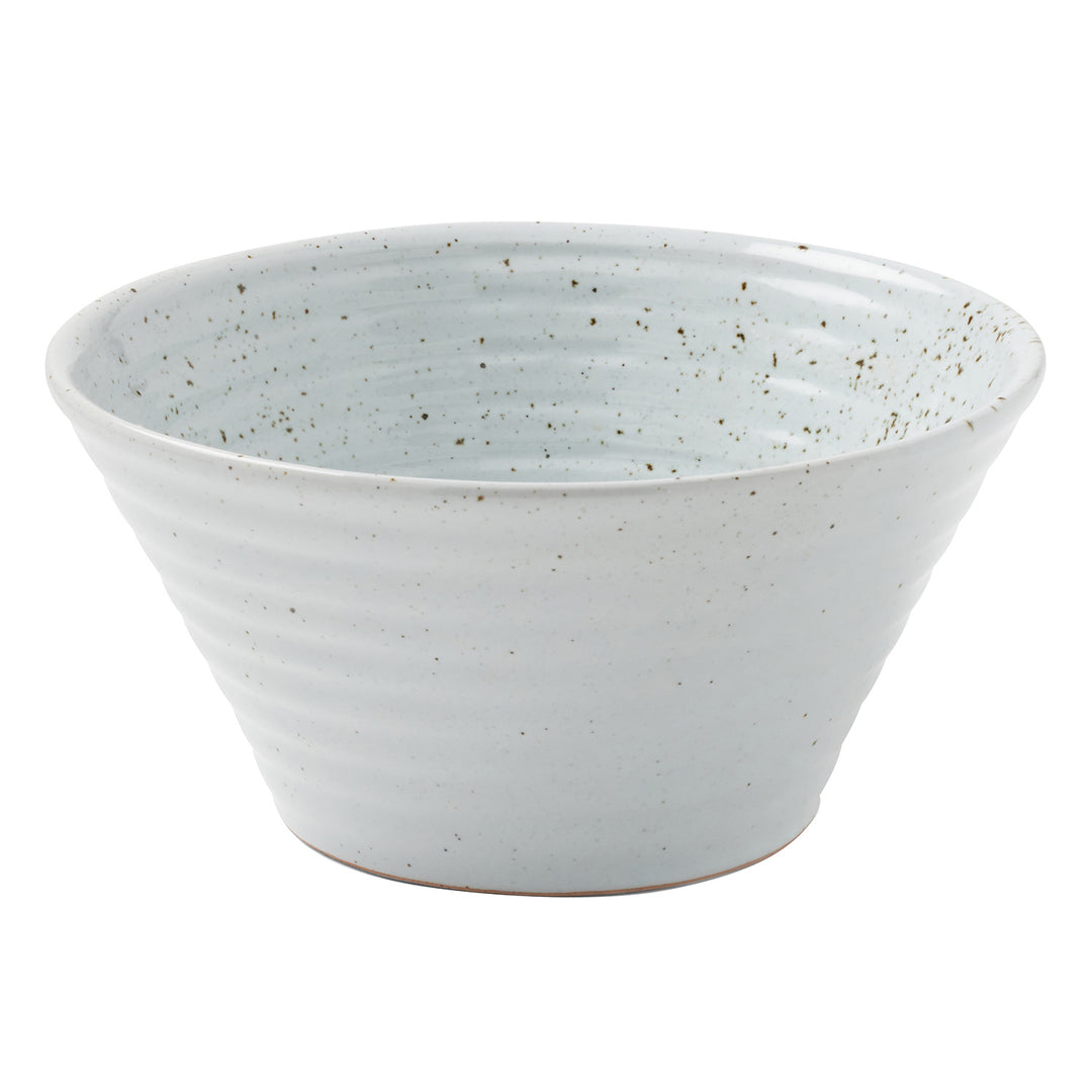 Jules White Salt Glaze Serving Bowl Set/3