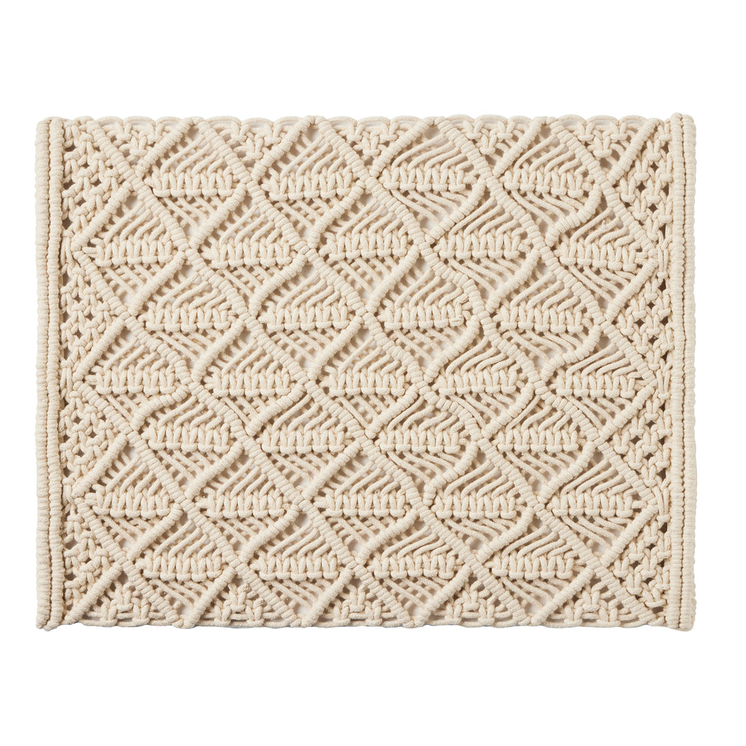 Juno Natural Rectangular Placemat Set Of 4