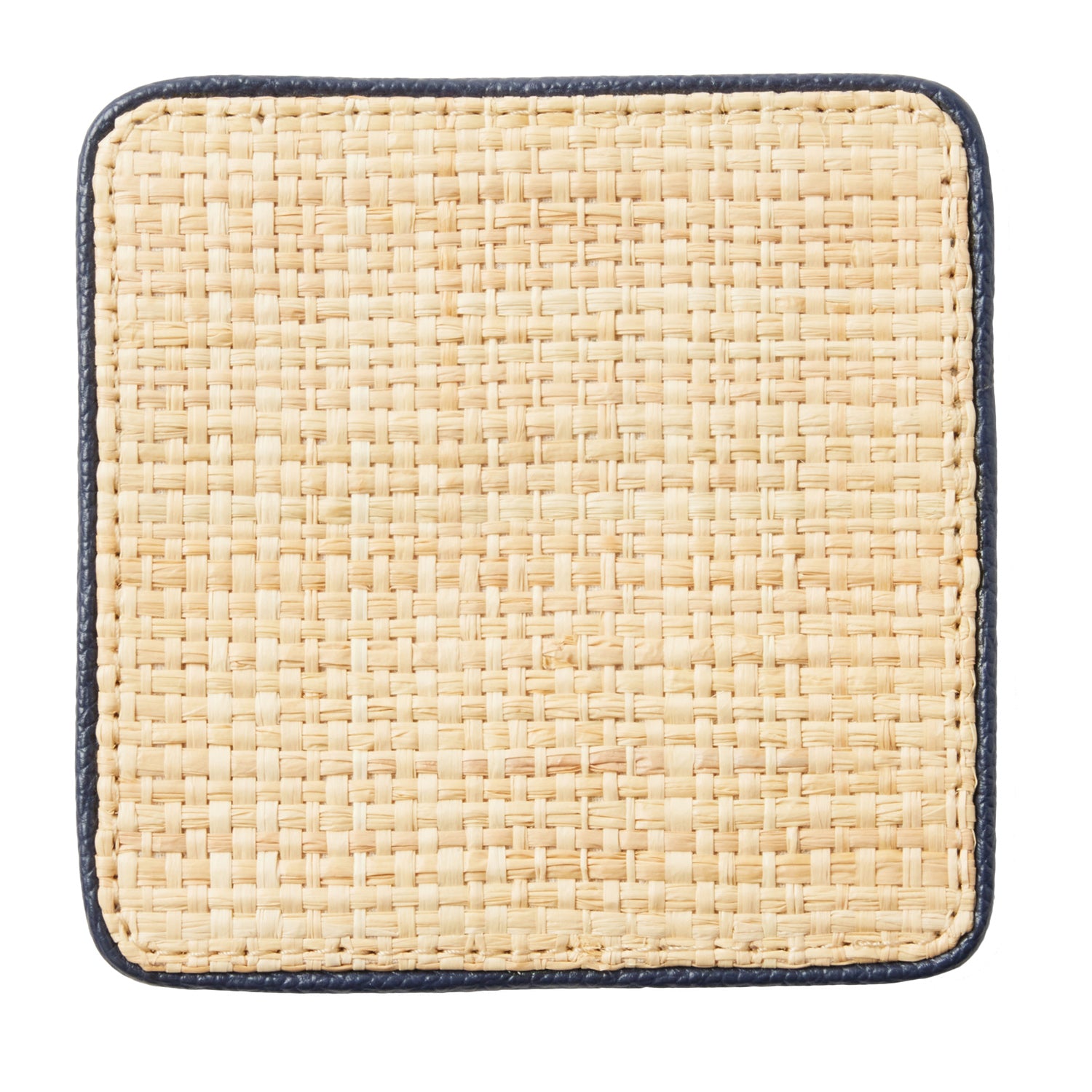 Kenneth Natural/Saddle Coasters w/ Strap Set Of 6 - Thumbnail 5