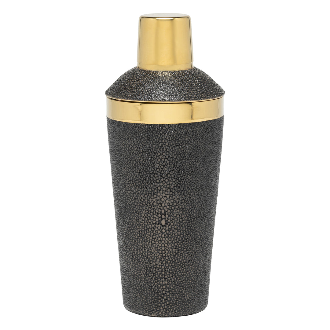 Langston Dark Mushroom/Gold Cocktail Shaker