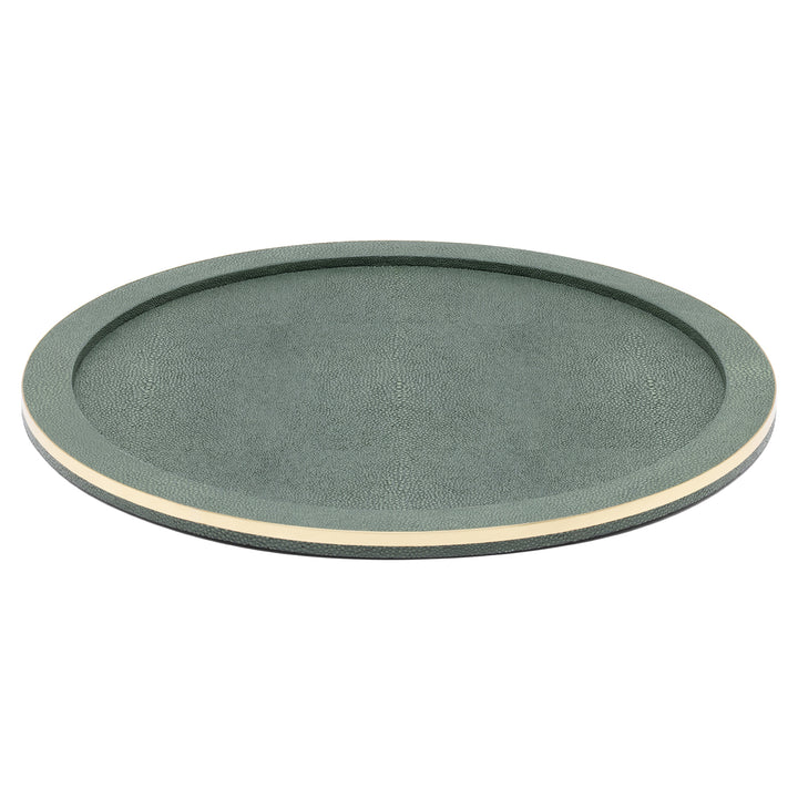 Langston Juniper/Gold Tray