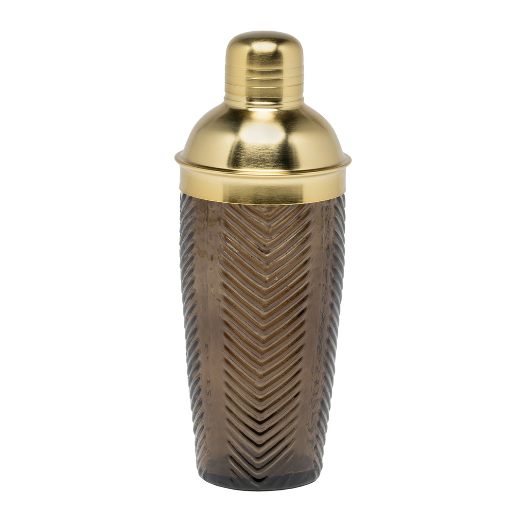 Mancini Smoke/Gold Cocktail Shaker
