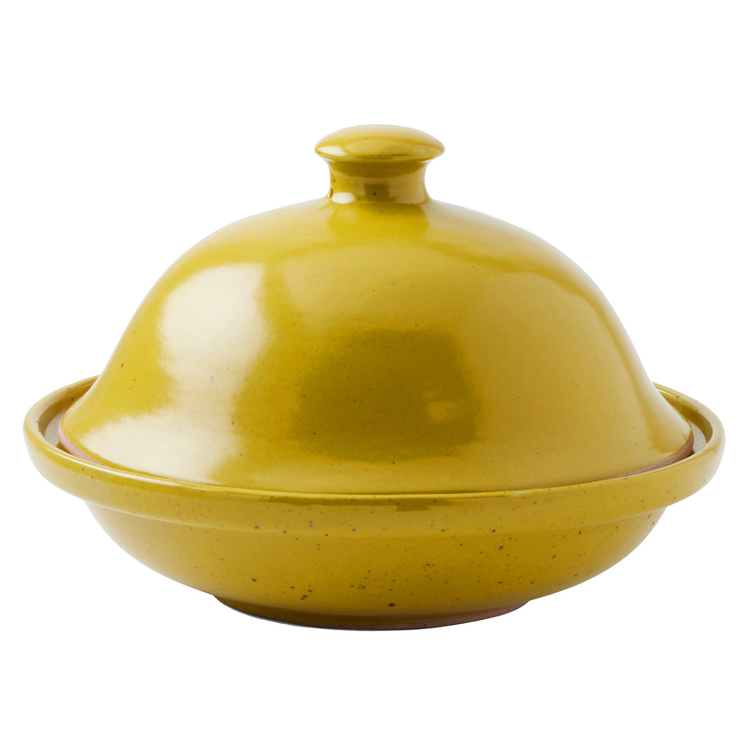 Marcus Chartreuse Salt Glaze Cloche Medium Serving Platter