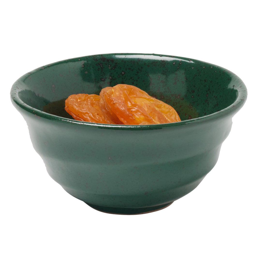 Marcus Dark Green Salt Glaze Small Bowl Set/4