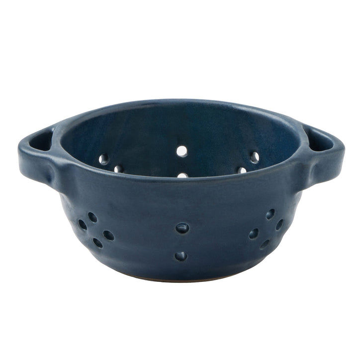 Marcus Matte Navy Berry Bowl With Handles Set/4