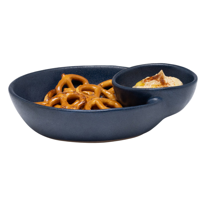 Marcus Matte Navy Olive Bowl Set/2