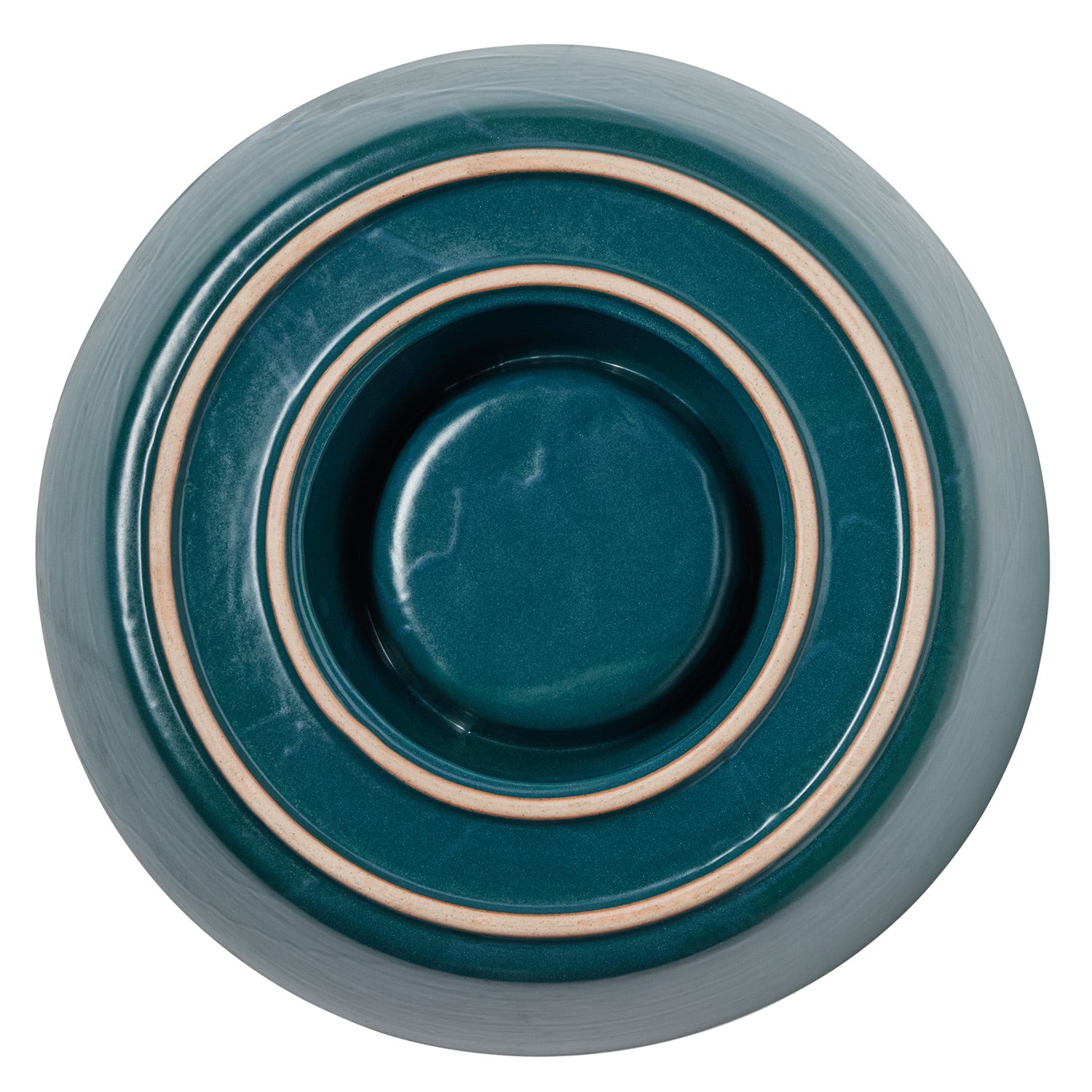 Marcus Midnight Teal Chip and Dip Bowl - Thumbnail 5