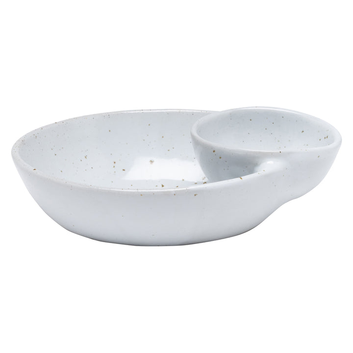 Marcus White Salt Glaze Olive Bowl Set/2