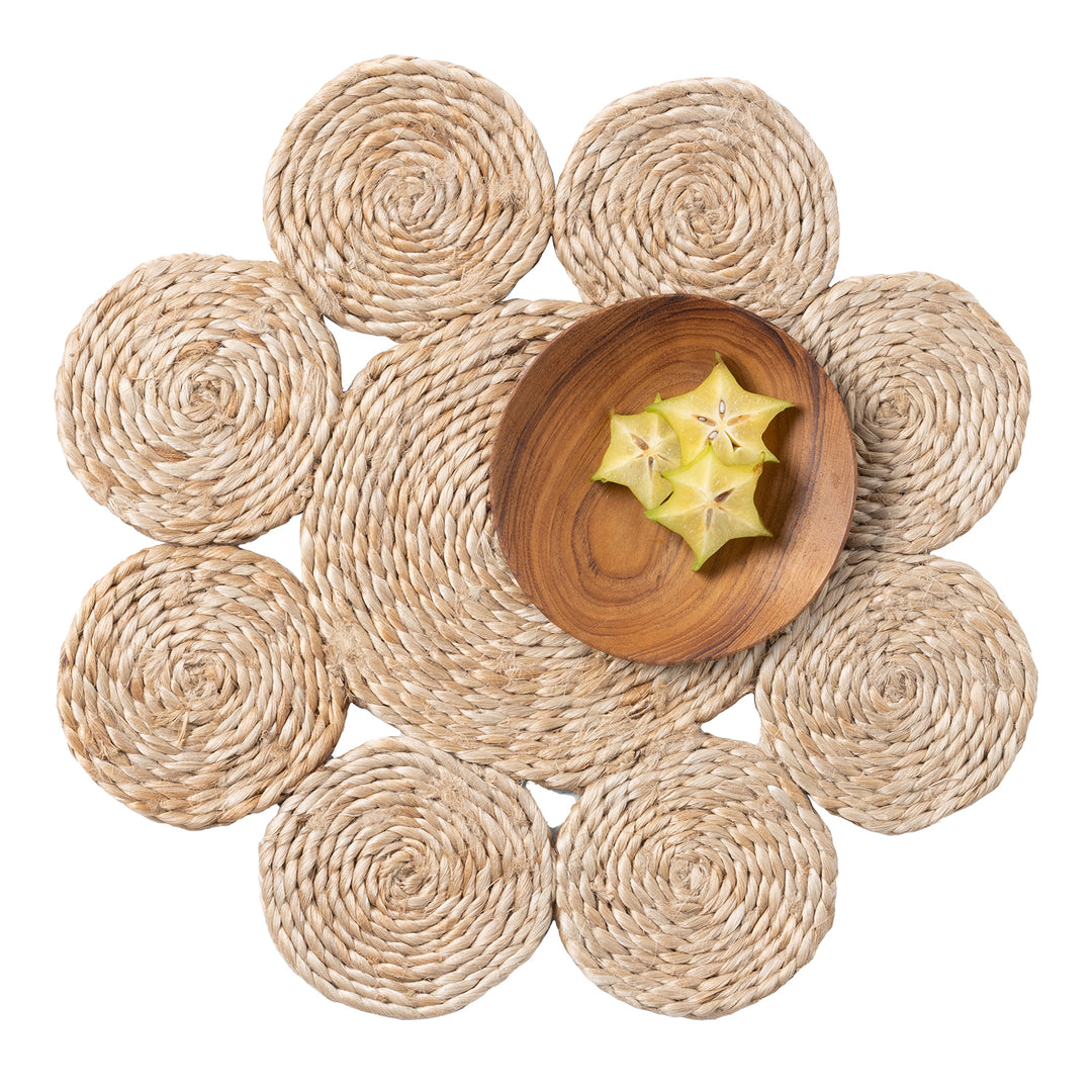 Marisol Natural Jute Placemats Set Of 4