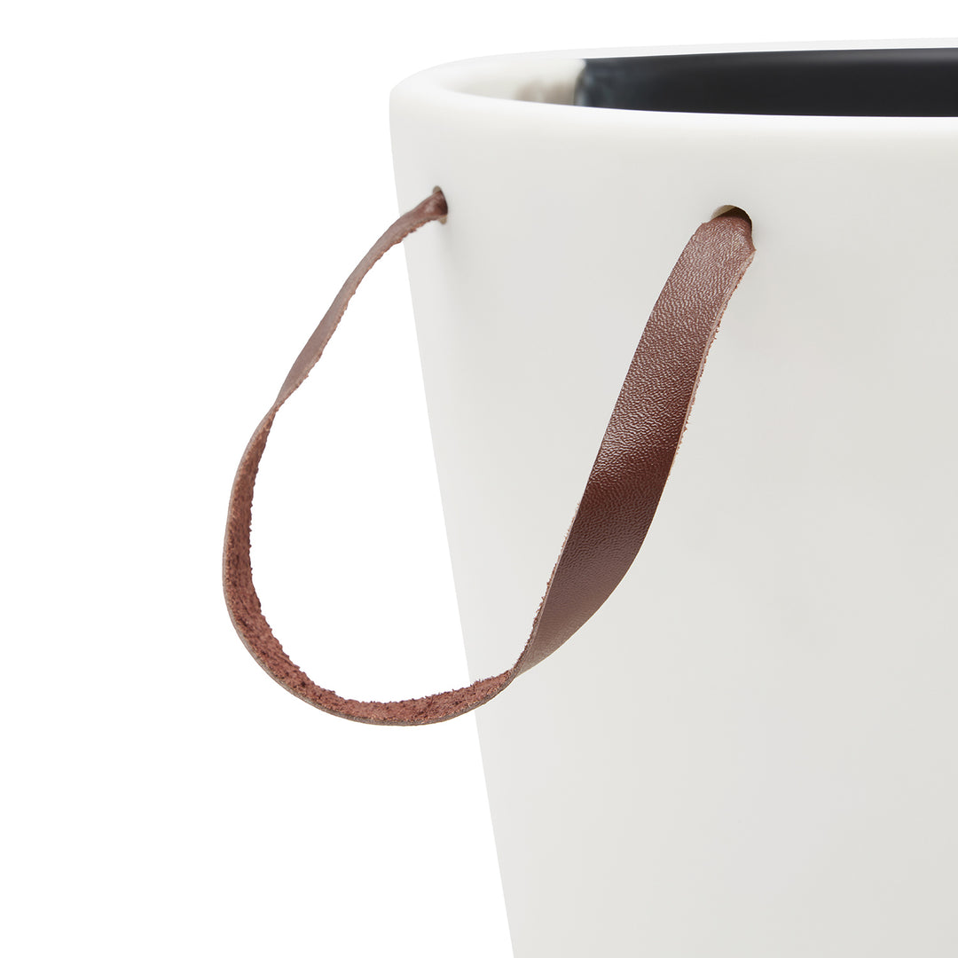 Maxton Black/White Resin Champagne Bucket