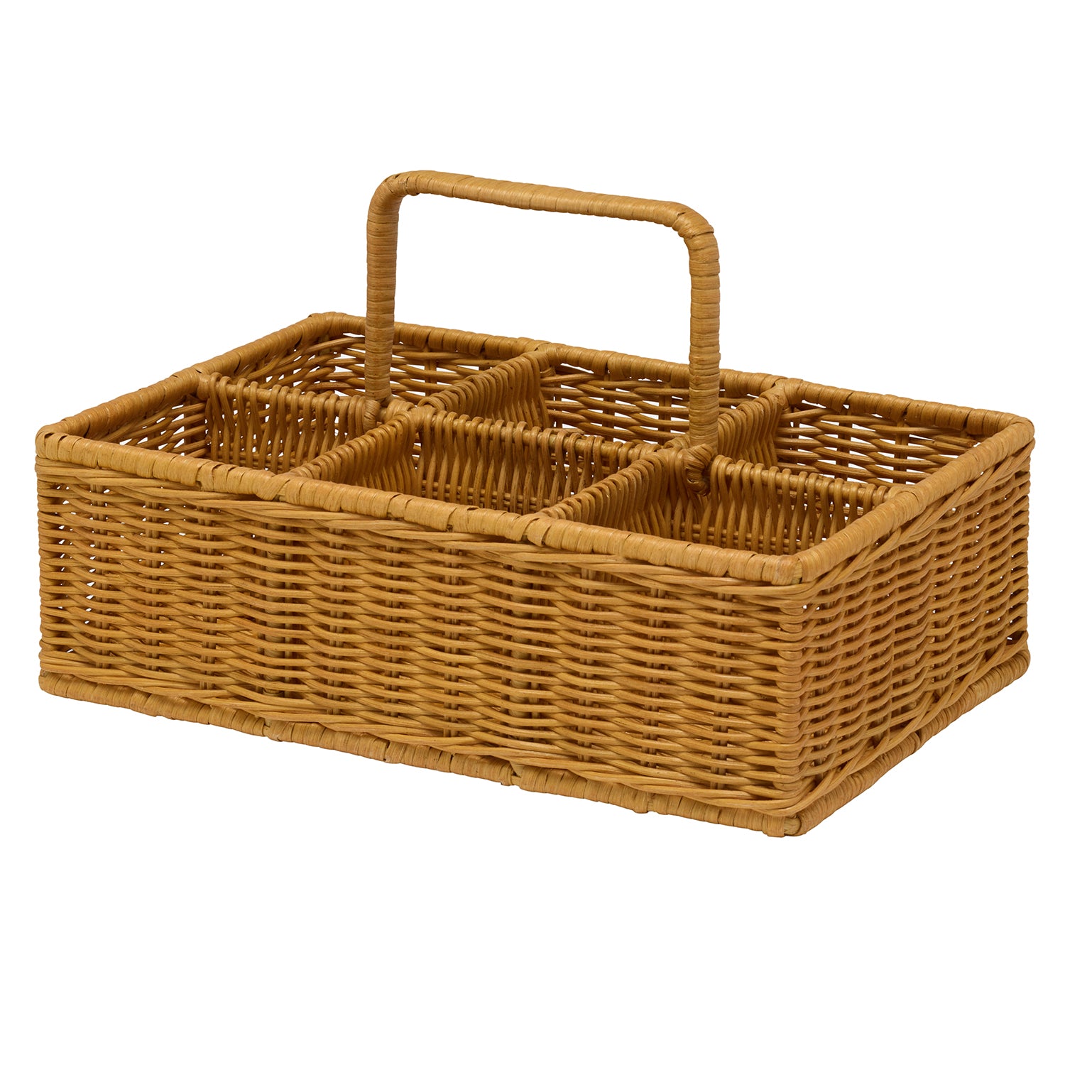 Micaela Light Honey Rattan Glassware Holder