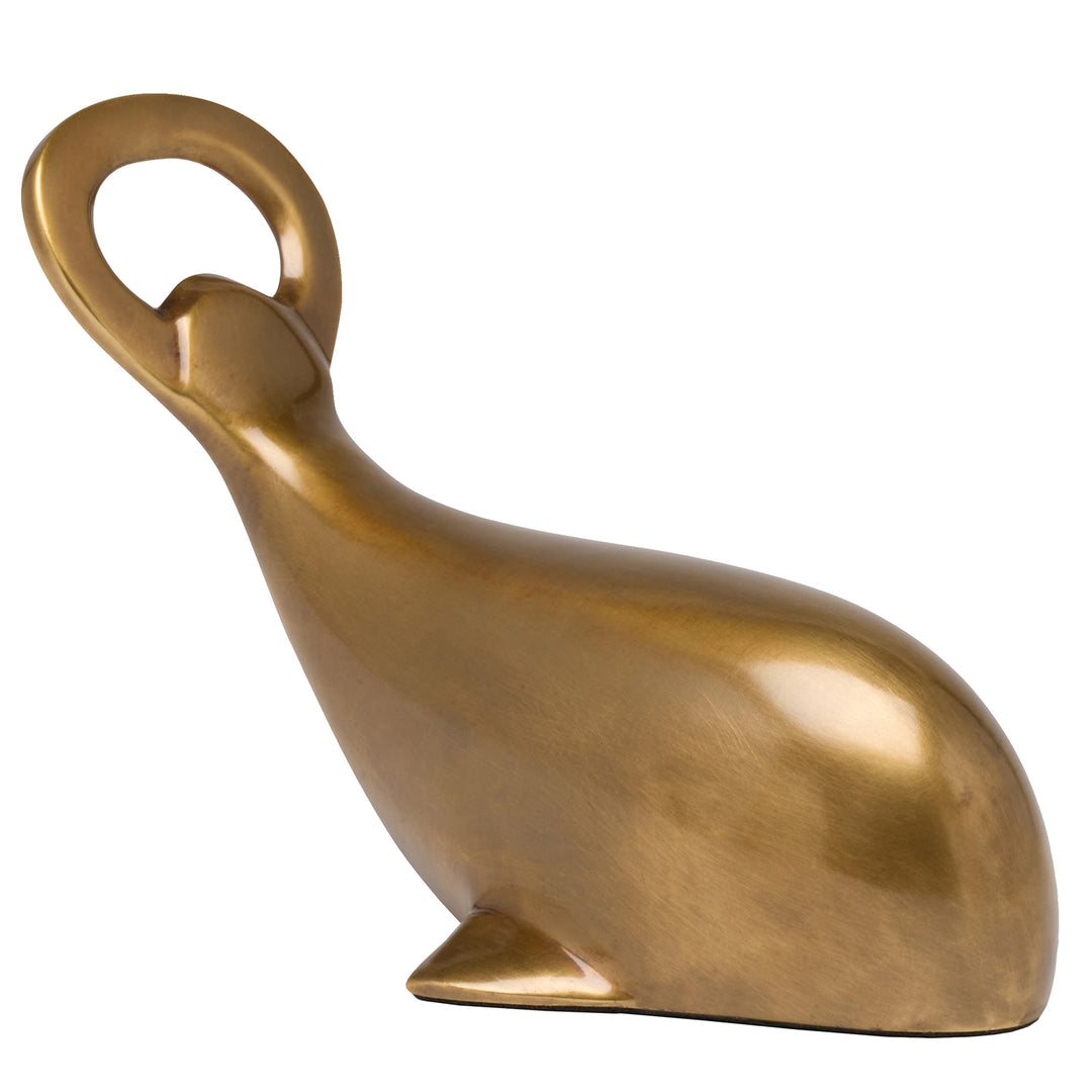 Moby Antique Brass Bottle Opener Set/3