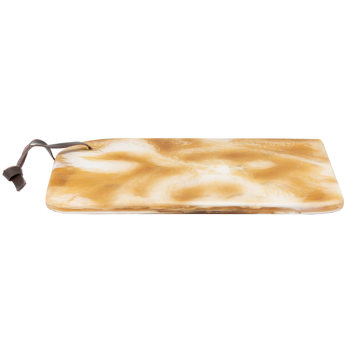 Noah Amber Swirled Serving Board Large