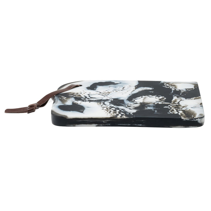 Noah Black Swirled Serving Board