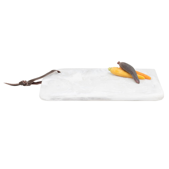 Noah White Swirled Serving Board Large